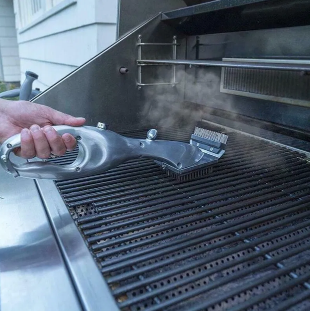 Cepillo de limpieza a vapor para parrilla