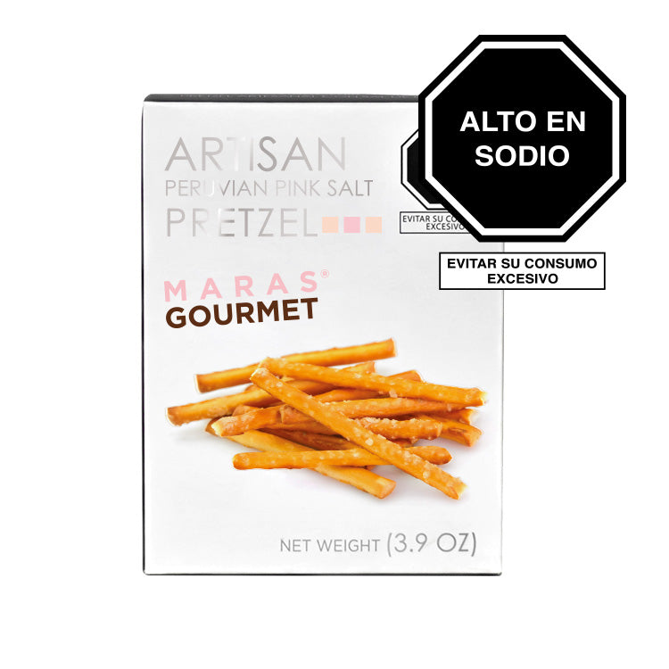 Pretzel Artesanal con Sal de Maras