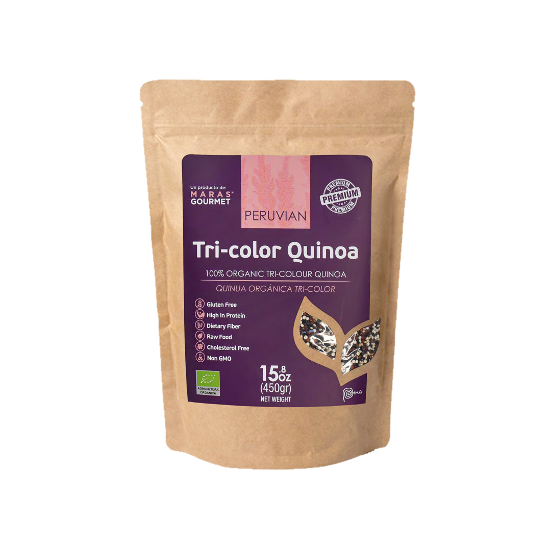Quinua Tricolor Orgánica - Doypack - 450g