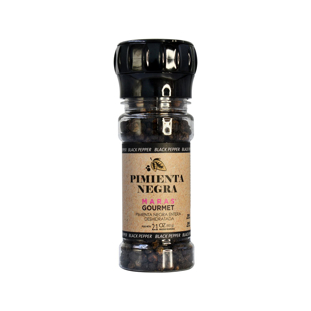 Pimienta Negra - Moledor Recargable - 60g