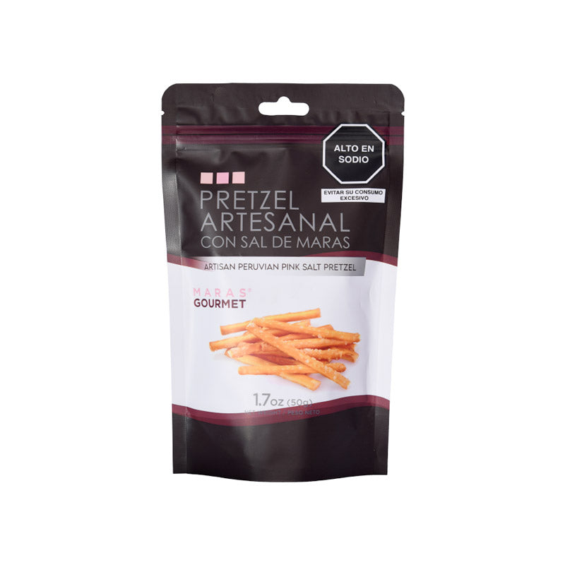 Pretzel Artesanal con Sal de Maras - Bolsa - 50g