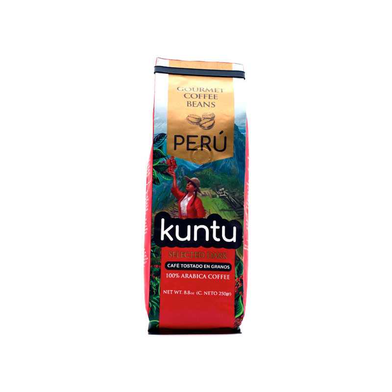 Peruvian Gourmet Coffe Beans - Bag 8.8 oz