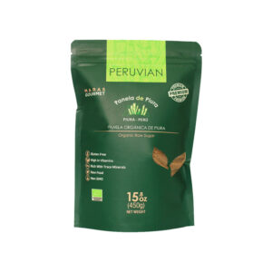 Peruvian Organic Raw Cane Sugar - Bag 15.8 oz